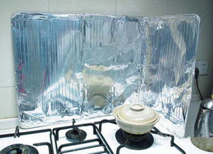 Kitchen Oil-proof Board, Cooking Oil-proof, Oil-proof Board, Tin Foil Oil-proof Board, 50CM*length 90CM