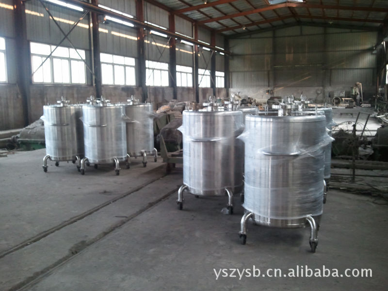 Supply of Mobile Turnover Barrel, Stainless Steel Mobile Tank, Mobile Storage Tank, Sterilization Tank, Portable Food Grade