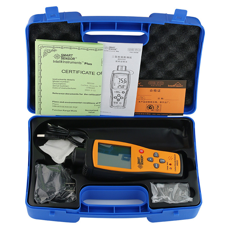 Carbon dioxide detector Simar8200 portable industrial breeding CO2 gas concentration test alarm