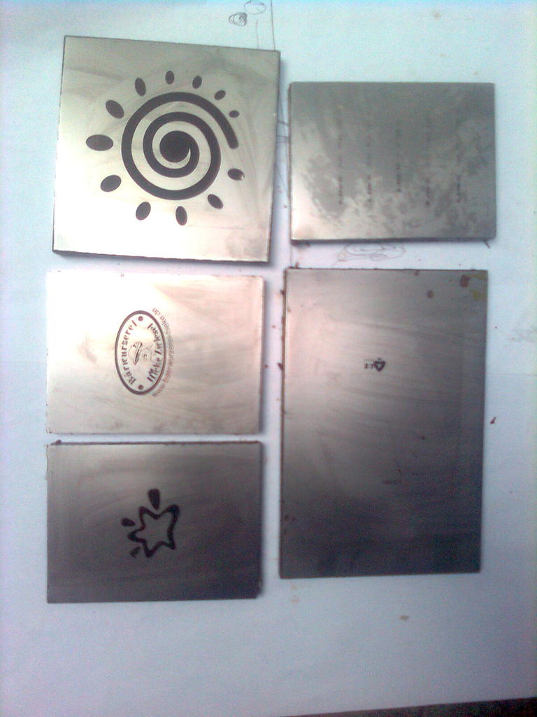 Factory professional pad printing steel plate processing steel plate making steel plate etching pad printing steel plate pad printing steel plate