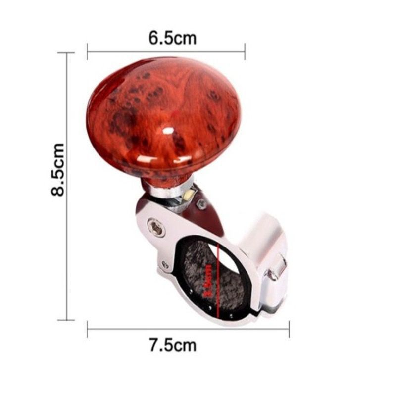 Car booster modification steering wheel booster ball adjustable metal steering labor-saving assist with bearing Universal