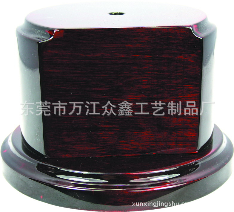 Manufacturer Supplies Wooden Trophy Medal Base Accessories Metal Trophy Wooden Base Plate