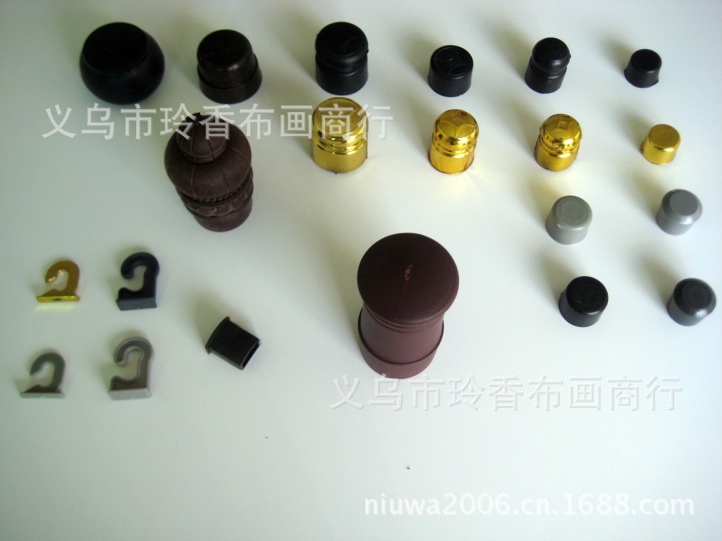 Factory direct wholesale hanging painting shaft painting Rod hat hook accessories gold-plated knuckle nave couplet bronzing hat