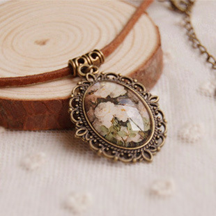 Ожерелье Nathan Heart Ornament, летние цветы, ручная работа, настраиваемое xl14