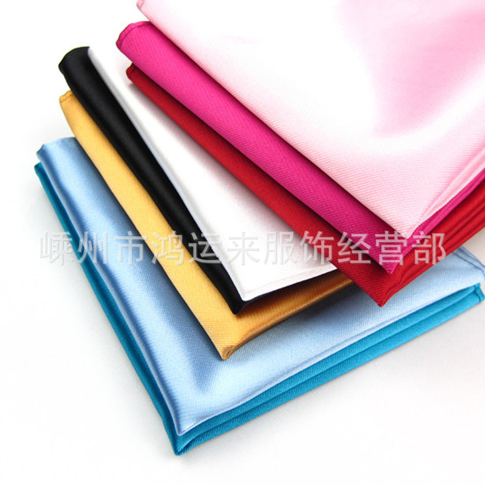 Прямые поставки мужской костюмный карманный полиэстеровый шелковый грудной платок свадебный бизнес рубашка карманный платок