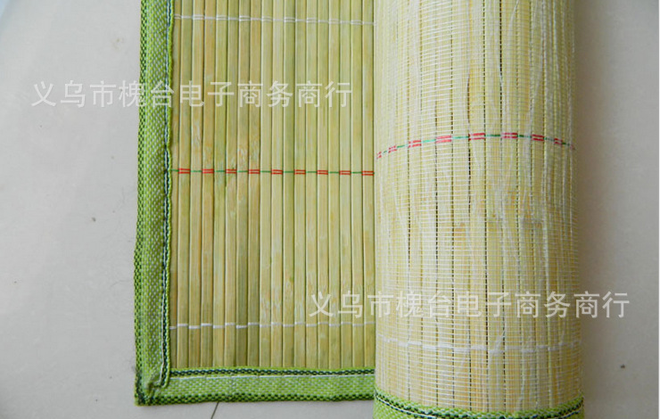 Summer summer summer mat student summer mat upper and lower bed bamboo summer mat multi-model medium green mat