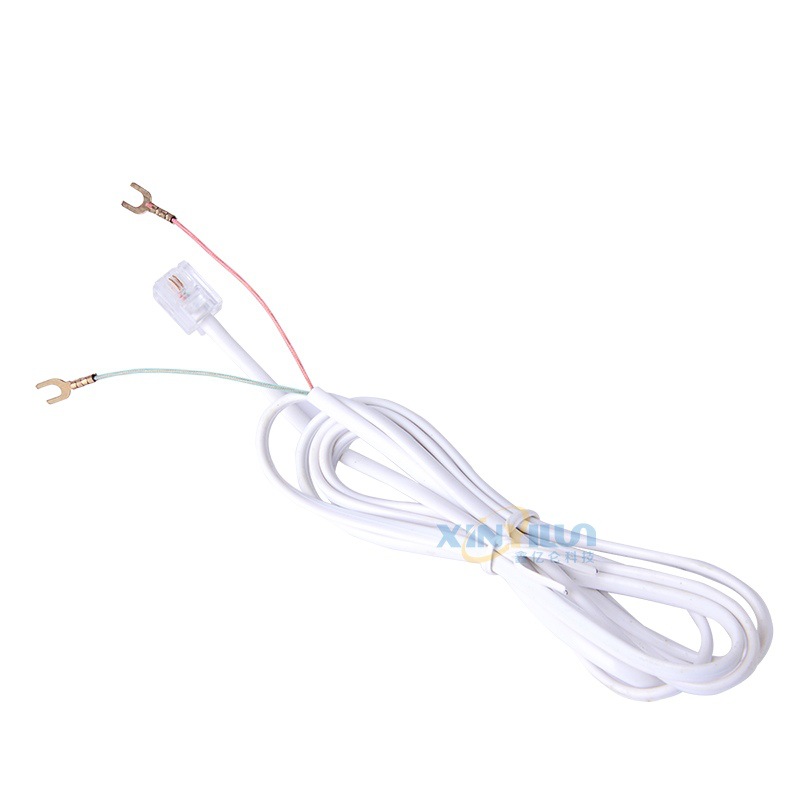 2-жильный телефонный провод RJ11 p + y кросс коробка кристаллическая головка Y терминал 1.5 м 6P2C готовая линия