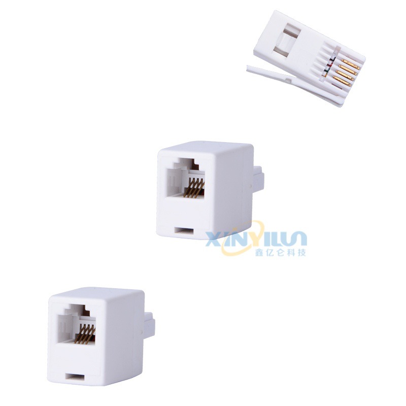 British male to American female British to American British telephone accessories telephone adapter plug RJ11 BT 6P4C