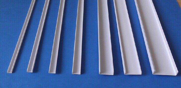 Factory in stock supply 15 wide led light bar non-waterproof slot light strip installation companion pvc plastic profile