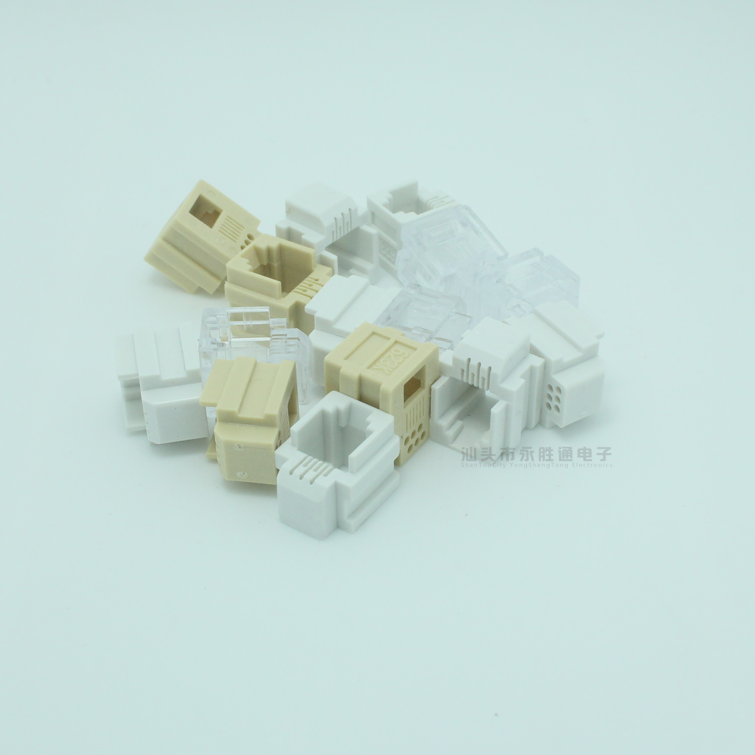 Professional manufacturer 616E telephone holder RJ11 4P4C telephone line plug socket terminal