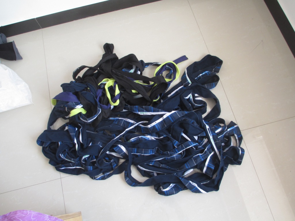The Manufacturer Supplies Second-Class Defective Chemical Fiber Cloth Strips, Mop Cloth Strips, Mop Ropes, Forest Greenhouse Fixed Defective Cloth Strips