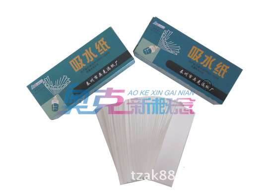 Oak filter paper factory laboratory absorbent paper 5 * 10cm teaching instrument large quantity Congyou