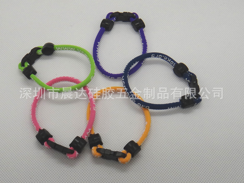 Length 45-55cm nylon silicone woven three collars two three negative ion factory direct sales