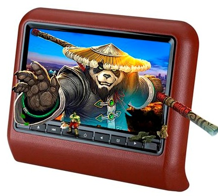 9 inch DVD, headrest DVD, plug-in DVD, 9 inch headrest DVD plug-in DVD