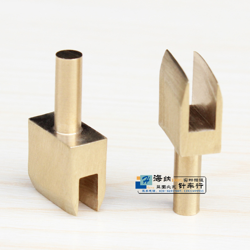 Handmade Leather Goods DIY Tool Wallet Manual Pulling Knife Silver Bag Crimping Knife Electric Edge Crimper Copper Edge Banding Device