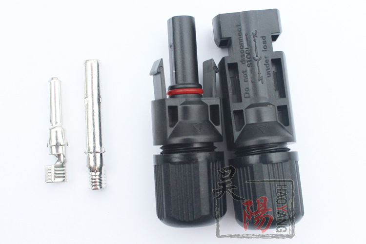 MC4 photovoltaic connector panel plug solar light panel plug waterproof connector MC4 connector