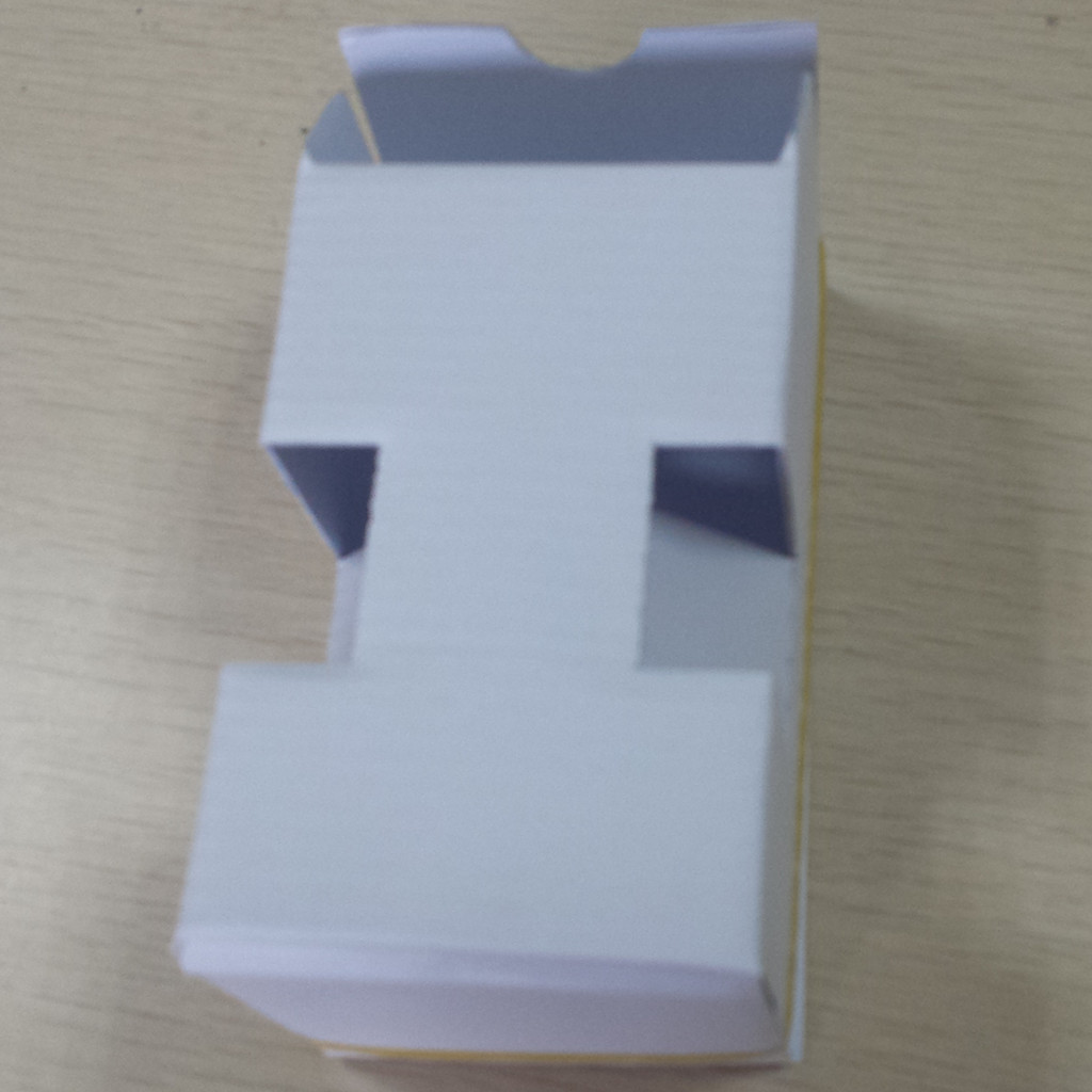 Custom Various Corrugated Paper Liner Cosmetic Packaging Liner Three Layers of White