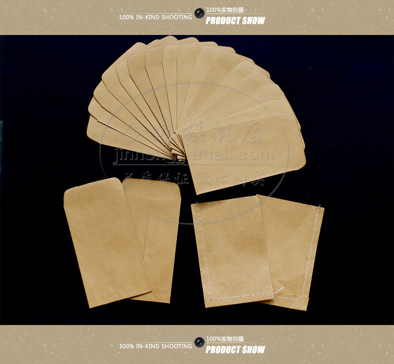 Kraft paper seed bag Kraft paper bag, breeding bag soaking bag sewing paste optional