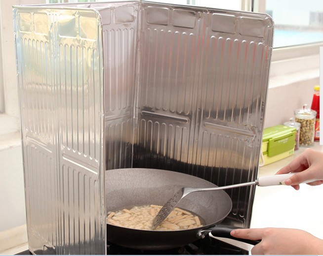 Японская защитная плита от масла для кухни