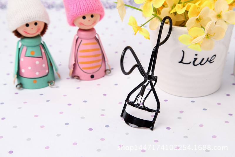 Silver Gold Black Eyelash Curler Eyelash Auxiliary Tool Factory Direct Supply Makeup Tools Eyelash Device