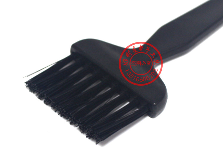 Wholesale high quality anti-static paint brush medium paint row brush 9 rows of hair straight handle brush