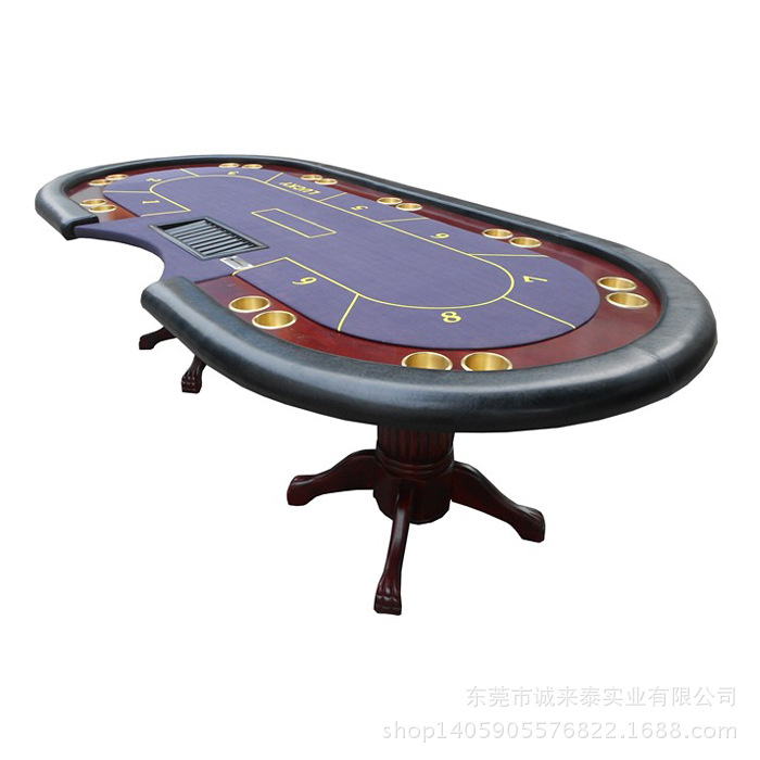 Chips Manufacturer Long-term Wholesale Chips Table Chess and Card Table Customization 2.6*1.4m Size Can Be Customized