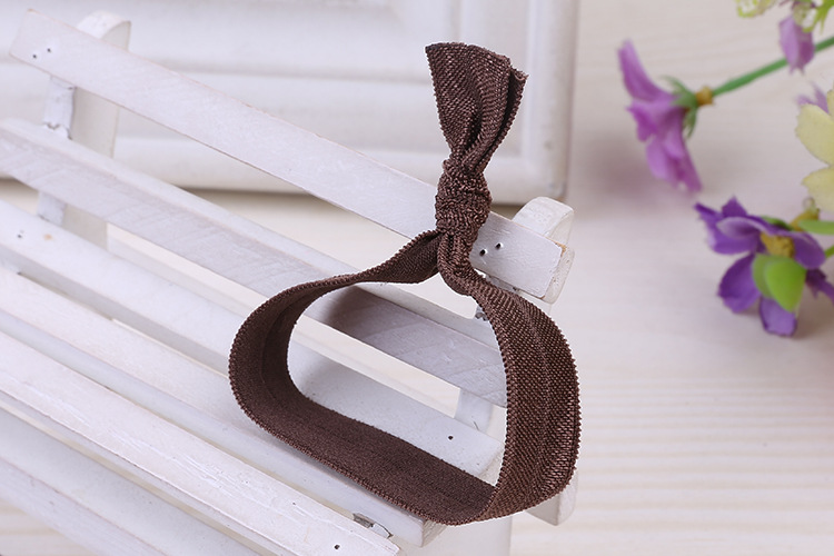 Explosions Korean successors with knotted hair ring color high elastic rubber band hair accessories 2 yuan shop accessories