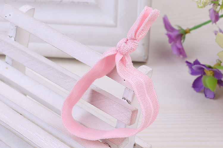 Explosions Korean successors with knotted hair ring color high elastic rubber band hair accessories 2 yuan shop accessories