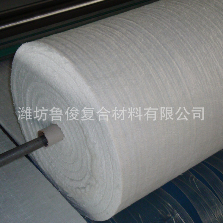 White Fireproof and Heat Insulation High Temperature Needle Thorn Cotton Alkali-free Fiberglass Needle Thorn Felt 3-25 Mm Thickness Fiberglass Felt