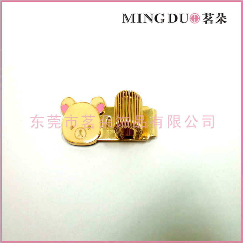 [Mingduo] Металлический зажим для ручки, двойного назначения, с электролитическим золотым покрытием