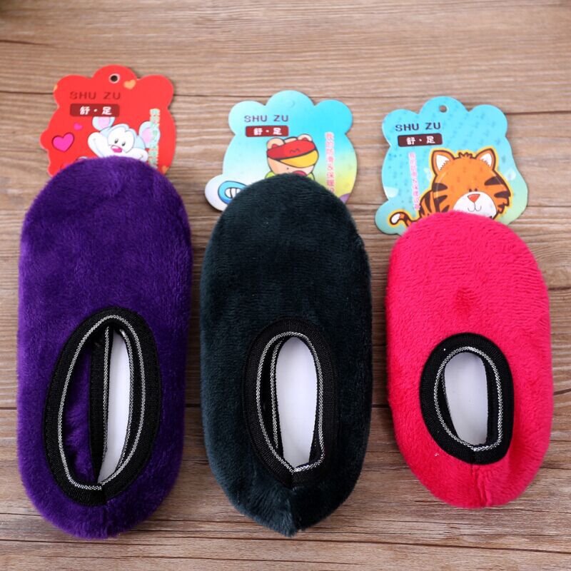 Parent-Child Early Education Center Spring & Fall Velvet Thickeneded Floor Socks for Men, Women, Adults, Kidsren and Babies Non-Slip Socks Wholesale