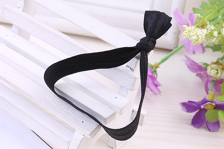 Explosions Korean successors with knotted hair ring color high elastic rubber band hair accessories 2 yuan shop accessories