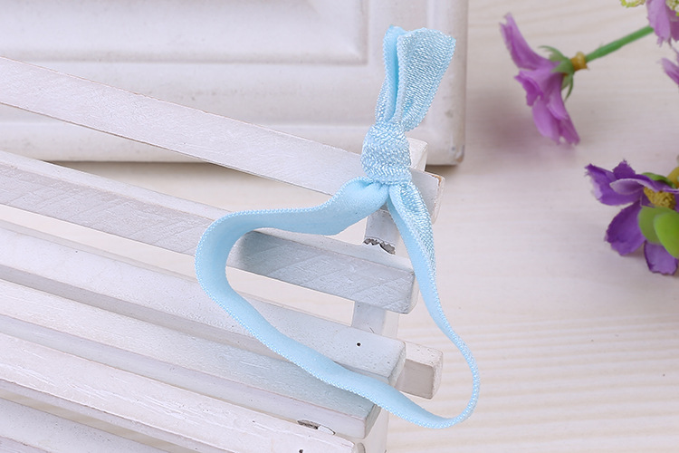 Explosions Korean successors with knotted hair ring color high elastic rubber band hair accessories 2 yuan shop accessories