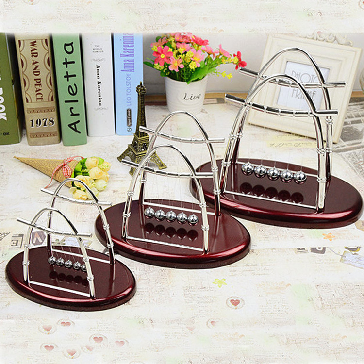 Sail-shaped swing ball Oval Newton collision ball Bumper Ball creative home decoration craft gift decoration popular