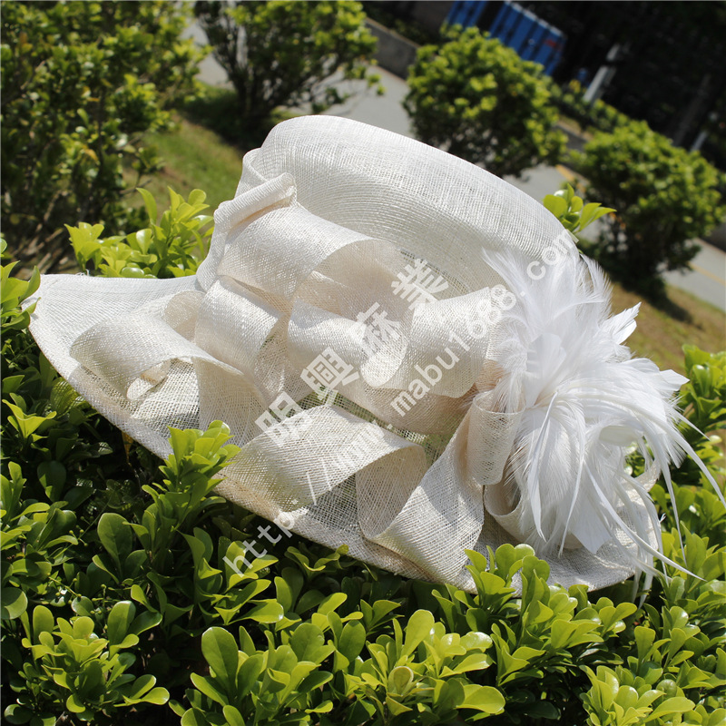 Philippines imported primary color hemp yarn top hat headdress flower shoe flower special sinamei sisal hemp hemp Manila linen cloth