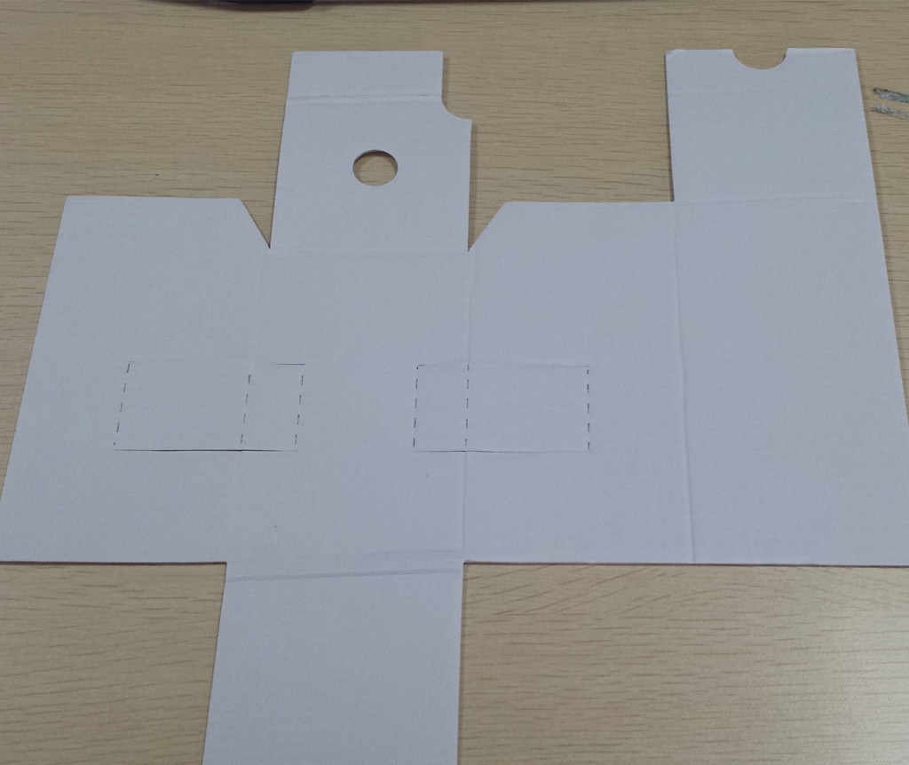 Custom Various Corrugated Paper Liner Cosmetic Packaging Liner Three Layers of White