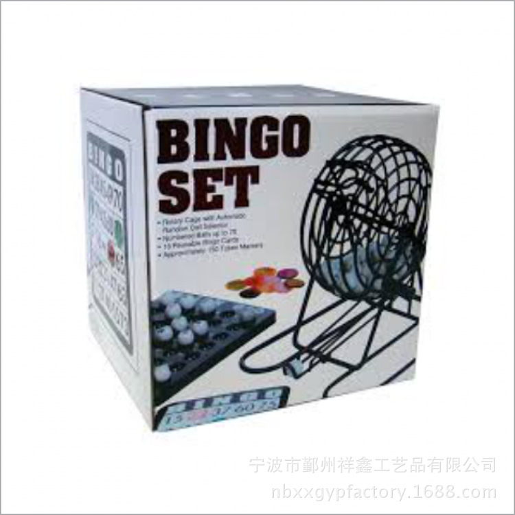 75 Ball Shaker/Shaker Manual Shaker Bingo Drinking Game Factory Supply