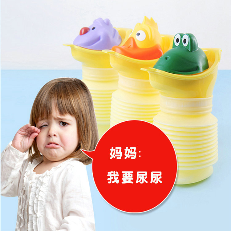 Manufacturer Car Travel Adult Urinal Car Portable Urinal Cartoon Urine Bucket Urinal Chamber Pot Urinal