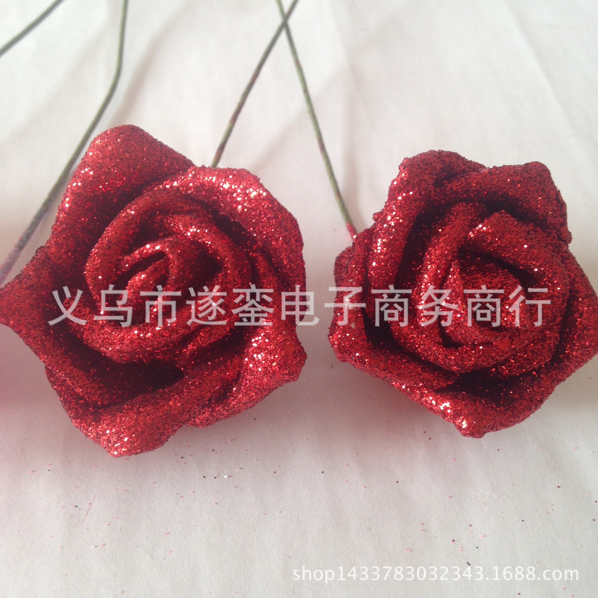 New Blue Fairy Princess 6cm full gold pink pe rose cartoon bouquet flower wrapping material