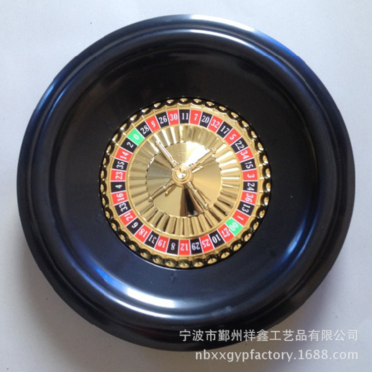Plastic Products 16inch Turntable Chips Dice Playing Cards Bar Entertainment Supplies Factory Outlet Roulette