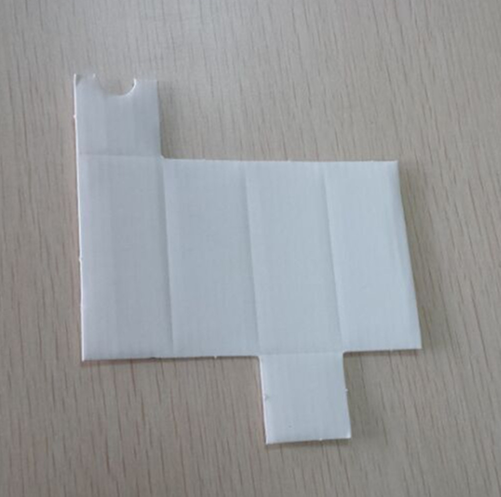 Custom Various Corrugated Paper Liner Cosmetic Packaging Liner Three Layers of White