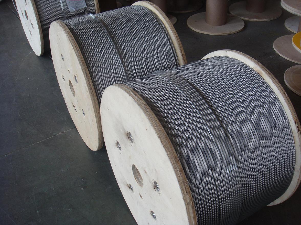 Factory supply 201 304 316L 317L 310s stainless steel wire rope