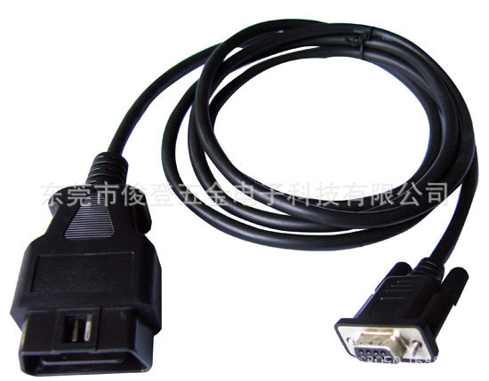 Производитель продает удлинительный кабель OBD2 до DB9P для диагностического оборудования