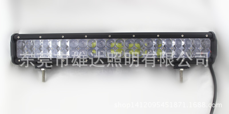 126W 4D work light strip light LED car light super bright lighting front bumper light headlight auxiliary light