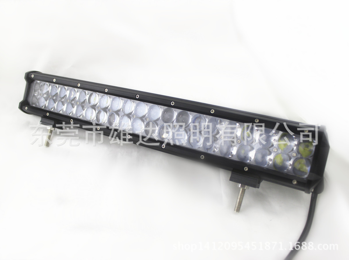 126W 4D work light strip light LED car light super bright lighting front bumper light headlight auxiliary light