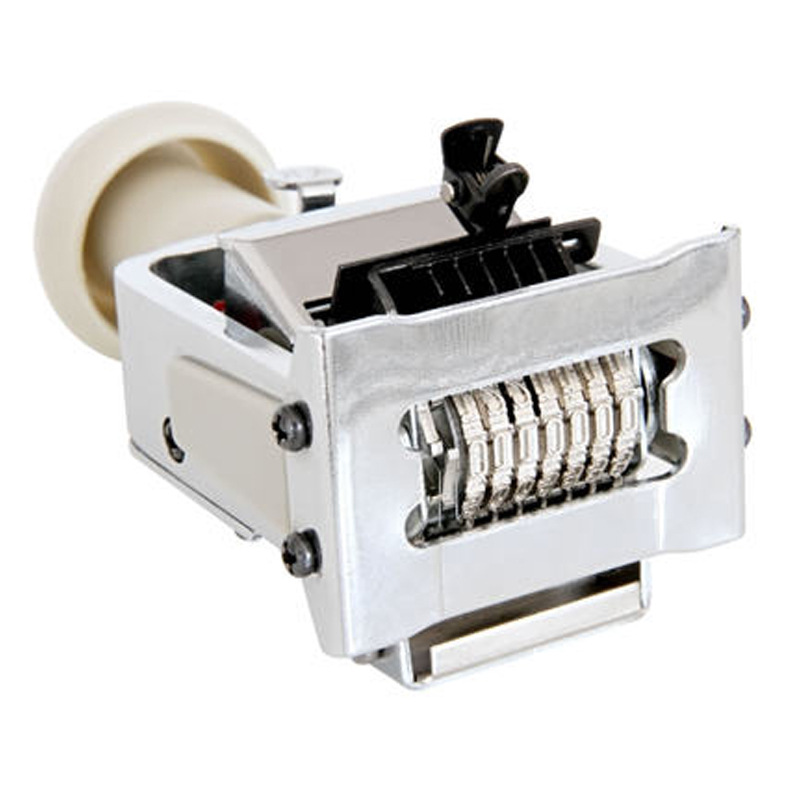 Deli 7507 Automatic Number Machine 7-digit Number Coding Machine Automatic Number Marking Machine Paper Marker Coding Machine