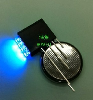 Квадратный светильник LED, квадратный патрон на 4 отверстия, фиксированный патрон для светодиодов 2X3X4