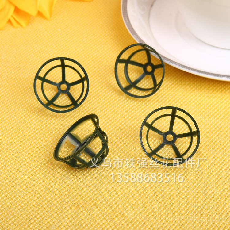 3 см пластиковая пустая чаша аксессуары для искусственных цветов материалы для изготовления фальшивых цветов оптом от производителей Иу