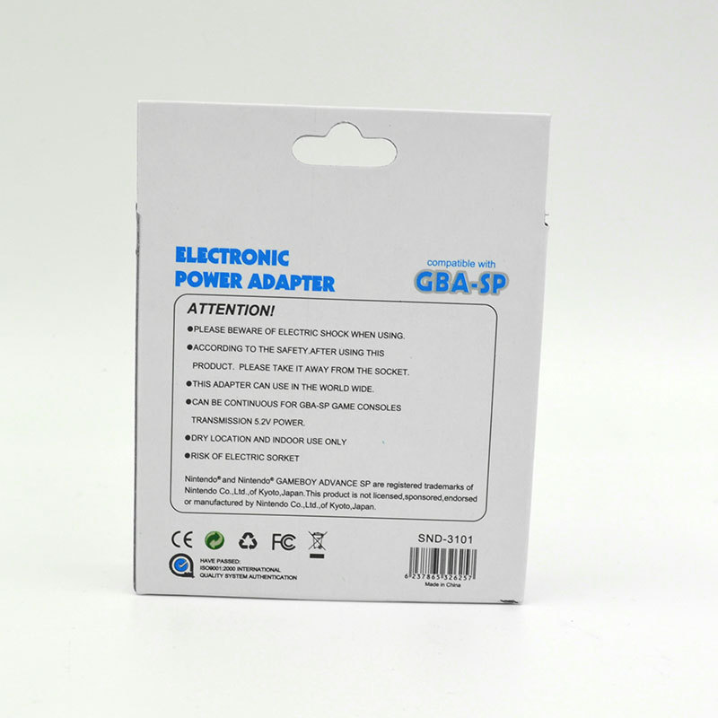 Factory Direct Sales SP Us Standard Charger Plug-in Wall Power Adapter Game Console Digital Accessories Wholesale