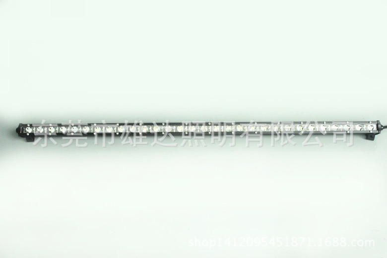 Прожектор для переднего бампера автомобиля суперяркий внедорожный светодиодный свет для крыши модифицированный противотуманный свет маленький однорядный ультратонкий 72W лента